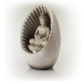 11" BUDDHA TABLETOP FOUNTAIN WITH LED LIGHT 