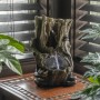 11" TALL WATERFALL TABLETOP FOUNTAIN W/ LED 