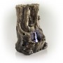 11" TALL WATERFALL TABLETOP FOUNTAIN W/ LED 