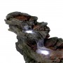 3 TIER RAINFOREST FOUNTAIN WITH LED LIGHTS 