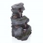 22" TALL ROCK WATERFALL FOUNTAIN WITH LED LIGHTS