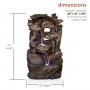 40" Rainforest Waterfall Fountain w/ LED Light