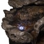 40" Rainforest Waterfall Fountain w/ LED Light