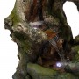 39" TALL TREE TRUNK FOUNTAIN WITH LED LIGHTS 