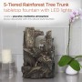 14" Tall Tree Trunk Fountain