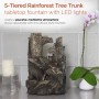 14" TALL TREE TRUNK FOUNTAIN