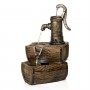 14" TALL BARREL TABLETOP FOUNTAIN 