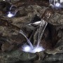 30" Tall Tiered Waterfall Rainforest Fountain w/ LED Lights