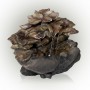 CASCADING LEAF TABLETOP FOUNTAIN WITH LED LIGHT