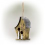 Artful Wooden Birdhouse