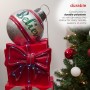 Alpine Corporation Holiday Décor Gifts and "Believe" Ornament Statue with Color Changing LED Lights