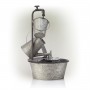 GARDEN TOOLS METAL FOUNTAIN 