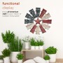 Alpine Corporation 21" Tall Indoor/Outdoor Patriotic Windmill Wall Art DecorAlpine Corporation 21" Tall Indoor/Outdoor Patriotic Windmill Wall Art Decor