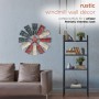 Alpine Corporation 21" Tall Indoor/Outdoor Patriotic Windmill Wall Art Decor