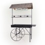 Farm Fresh Metal and Wood Cart