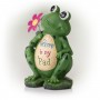18" 'Welcome to my Pad' Frog Statuary