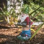 Mooning "Welcome" Gnome with Pants Down Statue