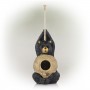 Bear Shaped Hanging Birdhouse and Perch 